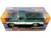 Cochesdemetal.es 1979 Ford F150 Pickup Custom Verde / Beige 1:24 MOTOR MAX 79346