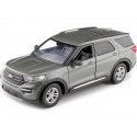 Cochesdemetal.es 2022 Ford Explorer XLT Gris Metalizado 1:24 Motor Max 79378