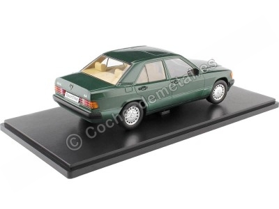 Cochesdemetal.es 1993 Mercedes-Benz 190E 2.3 Sportline W201 Verde Malaquita Metalizado 1:18 Triple-9 1800311 2