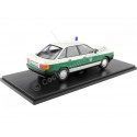 Carsdemetal.es 1989 Audi 80 B3 Police blanche / verte 1:18 Triple-9 1800345