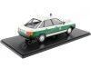 Carsdemetal.es 1989 Audi 80 B3 Police blanche / verte 1:18 Triple-9 1800345