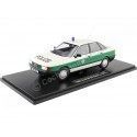 Cochesdemetal.es 1989 Audi 80 B3 Policía Alemana Blanco/Verde 1:18 Triple-9 1800345