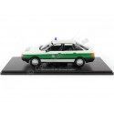 Carsdemetal.es 1989 Audi 80 B3 Police blanche / verte 1:18 Triple-9 1800345