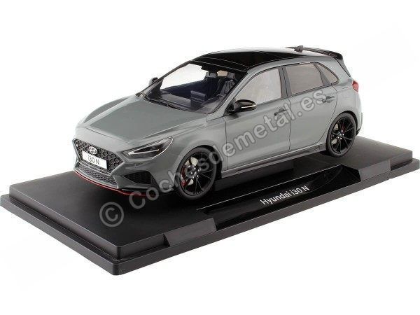 Cochesdemetal.es 2021 Hyundai i30 N Gris Sombra 1:18 MC Group 18375