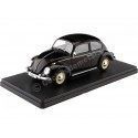 Cochesdemetal.es 1960 Volkswagen VW Escarabajo Beetle Käfer 1200 Negro 1:24 WhiteBox 124177