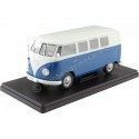 Cochesdemetal.es 1960 Volkswagen VW T1 Kombi Azul/Blanco 1:24 WhiteBox 124179