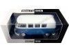 CARSDEMETAL.ES 1960 Volkswagen VW T1 Kombi Blue / White 1:24 Whitebox 124179