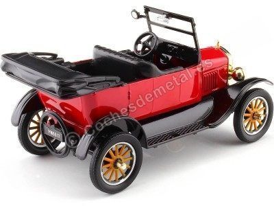 Cochesdemetal.es 1925 Ford Model T Touring Rojo 1:24 Motor Max 79328 2