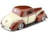 Cochesdemetal.es 1939 Chevrolet Coupe Lowrider Custom Marrón/Beige 1:24 Motor Max 79028