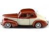 Cochesdemetal.es 1939 Chevrolet Coupe Lowrider Custom Marrón/Beige 1:24 Motor Max 79028