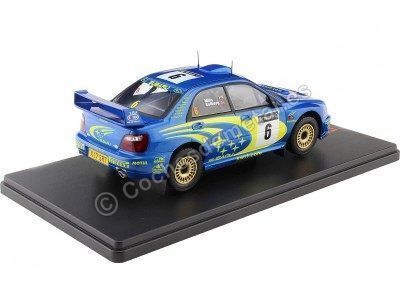 Cochesdemetal.es 2001 Subaru Impreza S7 WRC Nº6 Solberg/Mills Rally Gran Bretaña 1:24 IXO Models 24RAL026B 2