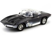 1961 Chevrolet Corvette Convertible "Mako Shark" Azul 1:18 Motor Max 73102