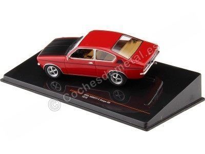 Cochesdemetal.es 1976 Opel Kadett C Coupe SR Rojo/Negro 1:43 IXO Models CLC490N.22 2