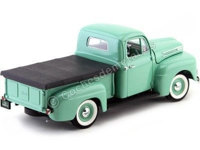 1948 Ford F-1 Pick Up Cubierto Verde Claro 1:18 Lucky Diecast 92218 Cochesdemetal 1 - Coches de Metal  2