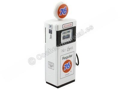 Cochesdemetal.es 1948 Surtidor Wayne 100-A Gas Pump Regular 76 Gasoline 1:18 Greenlight 14120B 2