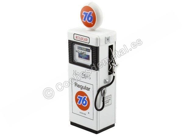 Cochesdemetal.es 1948 Surtidor Wayne 100-A Gas Pump Regular 76 Gasoline 1:18 Greenlight 14120B