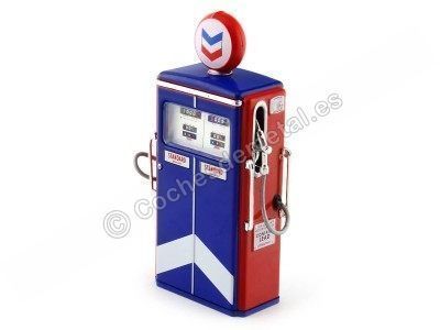 Cochesdemetal.es 1954 Surtidor Tokheim 350 Twin Gas Pump Standard Station 1:18 Greenlight 14010C