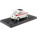 Cochesdemetal.es 1960 Fiat 500 Blanco / Rojo 1:24 Whitebox 124182