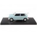 Cochesdemetal.es 1965 Austin Mini Cooper S Azul / Blanco 1:24 Whitebox 124183