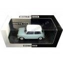 Cochesdemetal.es 1965 Austin Mini Cooper S Azul / Blanco 1:24 Whitebox 124183