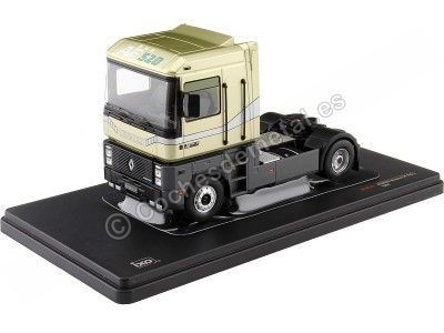 Cochesdemetal.es 1994 Cabeza Tractora Renault Magnum AE 520 Ti Beige Metalizado/Plateado/Negro 1:43 IXO Models TR159.22