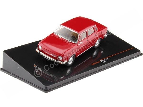 Cochesdemetal.es 1974 Skoda 100L Rojo 1:43 IXO Models CLC497N.22