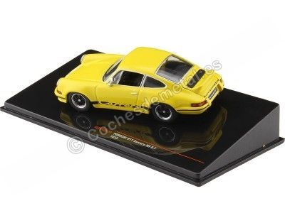 Cochesdemetal.es 1973 Porsche 911 Carrera RS 2.7 Amarillo 1:43 IXO Models CLC492N.22 2