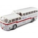 Cochesdemetal.es 1970 Pegaso Bus Z-403 Monocasco "Enasa Madrid Barcelona" [M-2234-P] Plateado/Blanco 1:43 Salvat PEG020