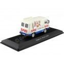 CARSDEMETAL.ES 1984 PEGASUS FURGONET SAB J4 "Bimbo" [B-3718-GZ] blanc / bleu 1:43 Salvat Peg021