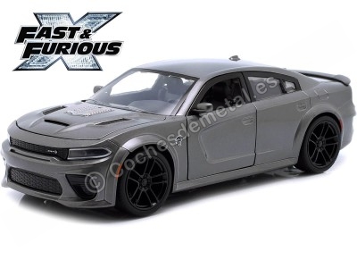 Cochesdemetal.es 2021 Dodge Charger SRT Hellcat Fast X "Fast & Furious 10" Gris 1:24 Jada Toys 34472 253203085