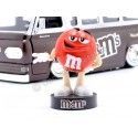 CARSDEMETAL.ES 1965 Ford Econoline + Figure "M & MS Red" Brown / Silver 1:24 JADA TOYS 32027 253255065