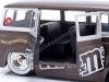 CARSDEMETAL.ES 1965 Ford Econoline + Figure "M & MS Red" Brown / Silver 1:24 JADA TOYS 32027 253255065