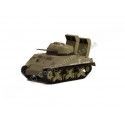 Cochesdemetal.es 1944 Tanque M4 Sherman con Sistema de Vadeo "Battalion 64 Series 2" Verde 1:64 Greenlight 61020B