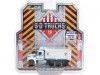 CARSDEMETAL.ES 2019 MACK GRANIT TRUCK AVEC NYPD POLICE DIMP "H.D. TRUCKS Série 16" Blanc 1:64 Greenlight 45160B