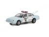 Cochesdemetal.es 1992 Ford Crown Victoria Police Interceptor "Hot Pursuit series 42" Azul/Blanco 1:64 Greenlight 43000B