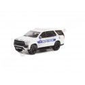 Cochesdemetal.es 2021 Chevrolet Tahoe Police Pursuit Vehicle "Hot Pursuit series 42" Blanco 1:64 Greenlight 43000F