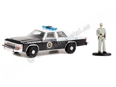 Cochesdemetal.es 1990 Ford LTD Crown Victoria Police "The Hobby Shop Series 14" 1:64 Greenlight 97140D