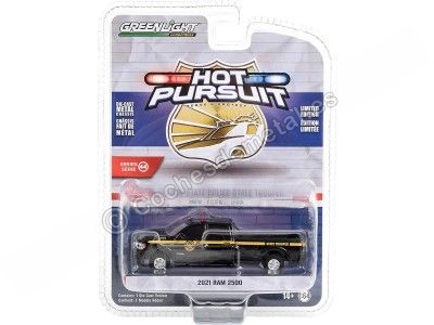 Cochesdemetal.es 2021 Ram 2500 New York State Police "Hot Pursuit Series 44" 1:64 Greenlight 43020E 2