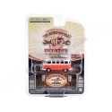 CARSDEMETAL.ES 1964 Volkswagen Samba Bus Surfera "Garage Broken Nudillos Series 2" 1:64 Greenlight 39120D