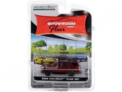 Cochesdemetal.es 2022 Chevrolet Tahoe RST "Showroom Floor Series 1" 1:64 Greenlight 68010B 2