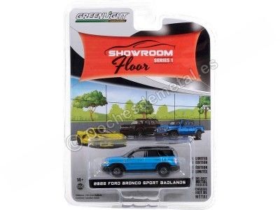 Cochesdemetal.es 2022 Ford Bronco Sport Badlands "Showroom Floor Series 1" 1:64 Greenlight 68010C 2