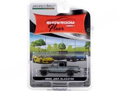 Cochesdemetal.es 2022 Jeep Gladiator Mojave "Showroom Floor Series 1" 1:64 Greenlight 68010E 2