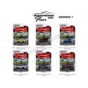 Cochesdemetal.es Lote de 6 Modelos "Showroom Floor Series 1" 1:64 Greenlight 68010