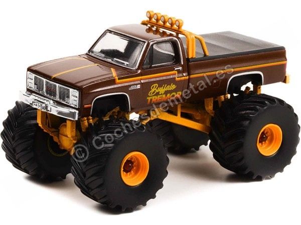 Cochesdemetal.es 1985 GMC High Sierra 2500 Buffalo Tremor "Kings of Crunch Series 11" 1:64 Greenlight 49110D