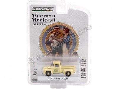 Cochesdemetal.es 1956 Ford F-100 "Norman Rockwell Series 4" 1:64 Greenlight 54060B 2