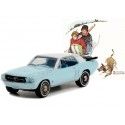 Cochesdemetal.es 1967 Ford Mustang Coupe Con Skies "Norman Rockwell Series 4" 1:64 Greenlight 54060D