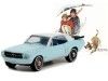 Cochesdemetal.es 1967 Ford Mustang Coupe Con Skies "Norman Rockwell Series 4" 1:64 Greenlight 54060D