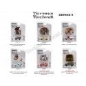 Cochesdemetal.es Lote de 6 Modelos "Norman Rockwell Series 4" 1:64 Greenlight 54060