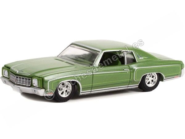 Cochesdemetal.es 1970 Chevrolet Monte Carlo "California Lowriders Series 2" 1:64 Greenlight 63030D