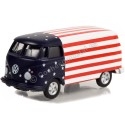 Cochesdemetal.es 1964 Volkswagen VW Type 2 Panel Van "Club Vee-Dub series 15" 1:64 Greenlight 36060A